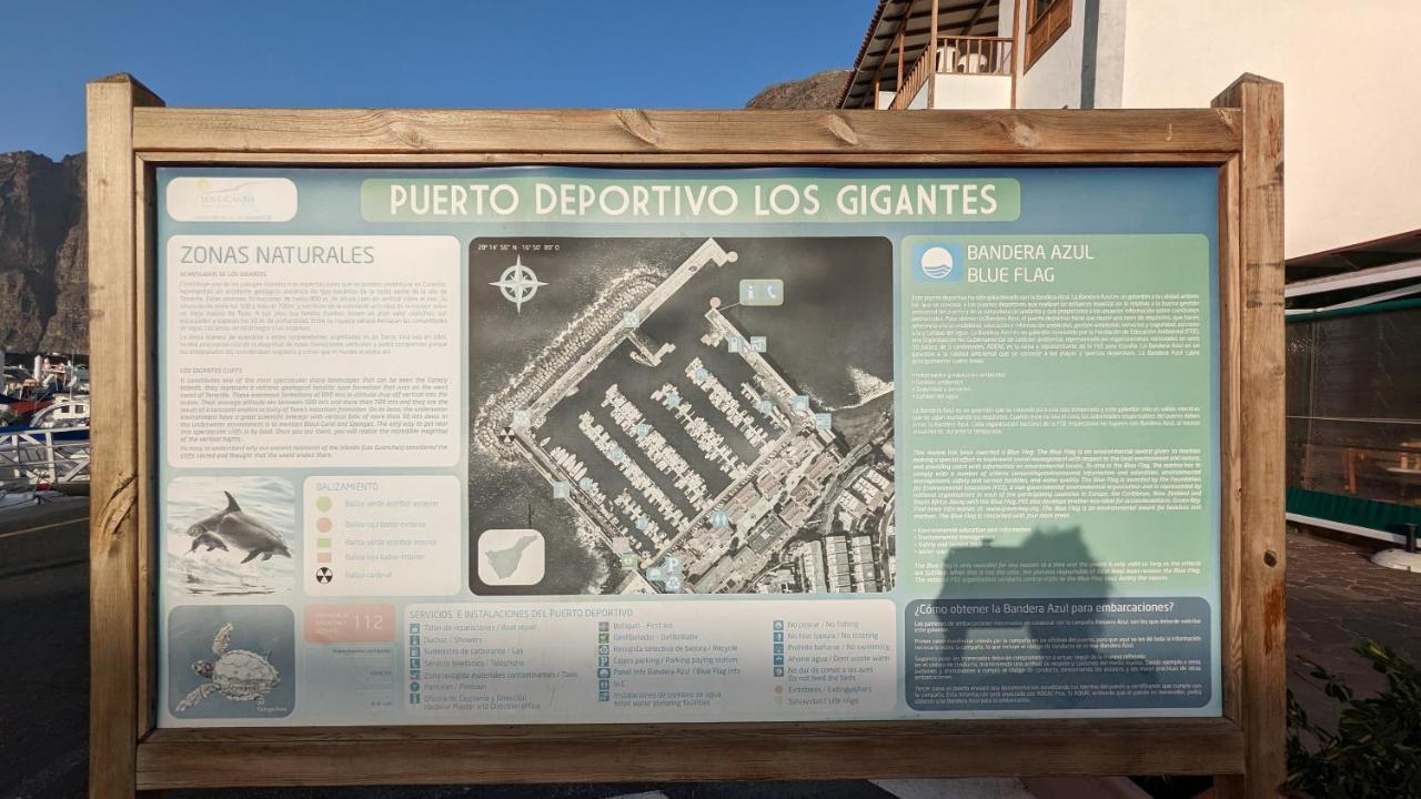 Concanas - Los Gigantes Centre Apartman Acantilado de los Gigantes Kültér fotó